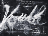 Album cover concept art, watercolor on paper & digitally inverted colors.